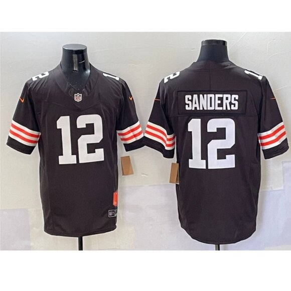 Mens/Youths Shedeur Sanders Jersey Stitched Brown - Picture 1 of 1